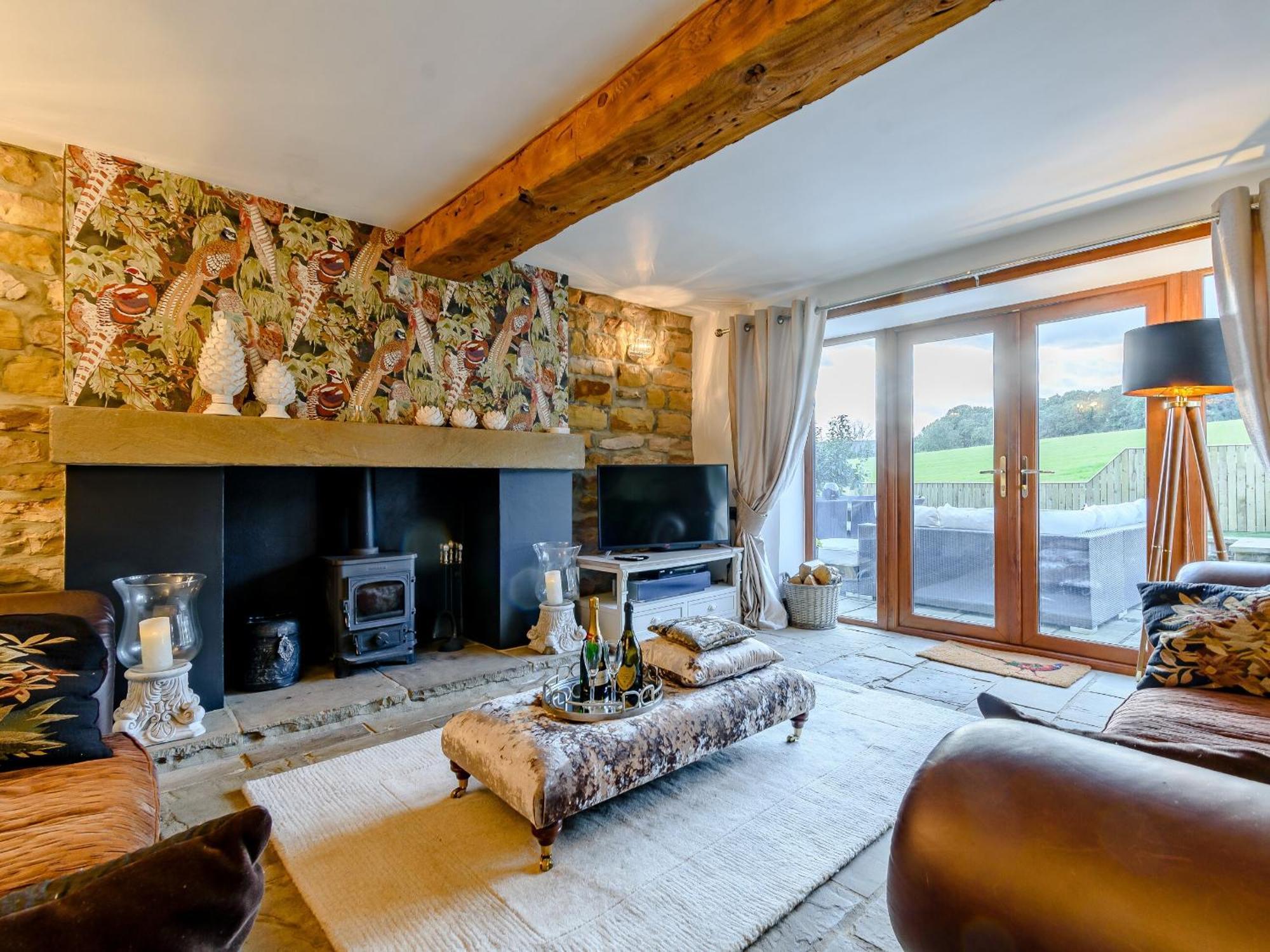 The Old Barn Villa Cloughton Exterior foto